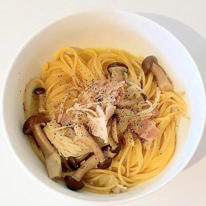 ベーコンとえのきとしめじのパスタ レシピ 作り方 By Andy31 楽天レシピ ベーコンとえのきとしめじのパスタ レシピ 作り方 By Andy31 楽天レシピ